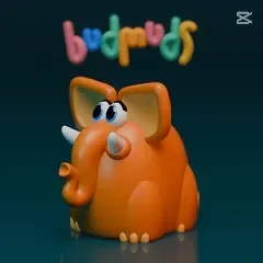 Elephant Piggy Bank "Budmuds" For Personal Use Only