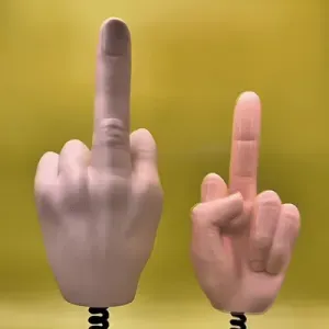 Springy Middle Finger