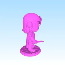 Funko style fanart D&D knight