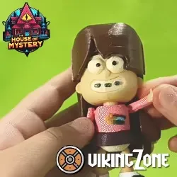 Mabell Piny 3D: the articulated doll from Gravity Falls