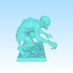 Ghoul in waiting position tabletop D&D DSA Heroquest RPG