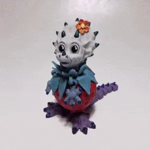 STRAWBERRY TRICERATOPS