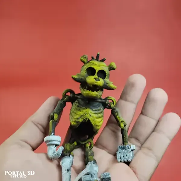 Foxy skeleton / PRINT-IN-PLACE WITHOUT SUPPORT — Фото 2 из 5