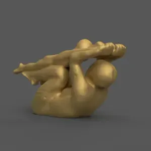 mom play with kid Mother's Day Hug STL File for Decoration