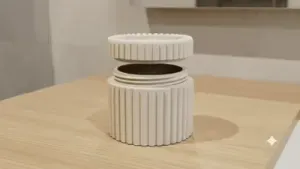 Container with a lid Prasel - MOKA Design