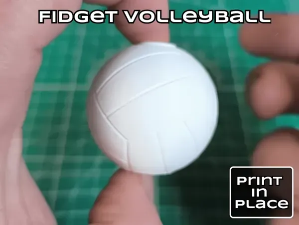 Fidget Ball Spinner - Volleyball