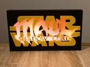 Star Wars Shadow Lord Lightbox