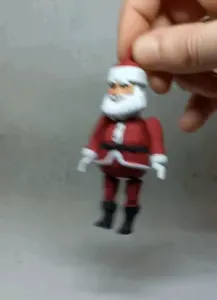 Santa Claus Flexible (Print in Place, No Supports)