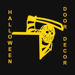 Halloween door decor 36