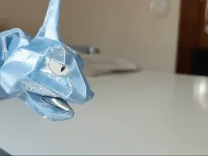 CRYSTAL ONIX, ARTICULATED POKEMON Print in Place / No supports