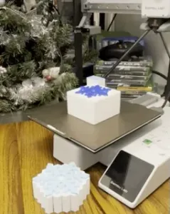 Snowflake Sliding Fidget Cubes