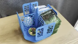 Rotating tea bag stand
