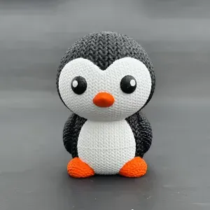 Knitted Penguin