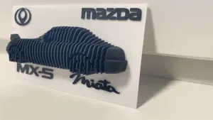Mazda MX-5 Miata Layered model