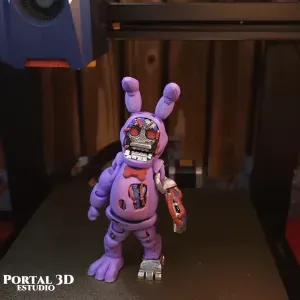Withered Bonnie // PRINT-IN-PLACE WITHOUT SUPPORT
