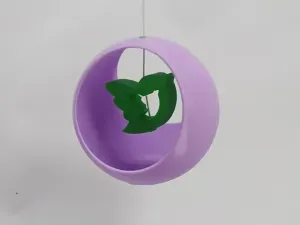 Hanging Bird Feeder and Waterer for Garden