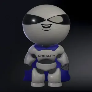 Cuva The Robot, Cuva Creality Mascot / Pet 🤖