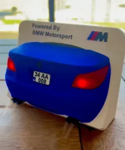BMW E60 M5 Rear Lamp and Water Diffuser