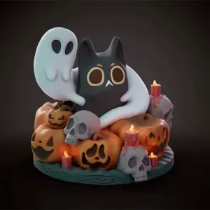 Halloween cat