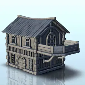 Medieval house with large suspended floor terrace (9) - mini