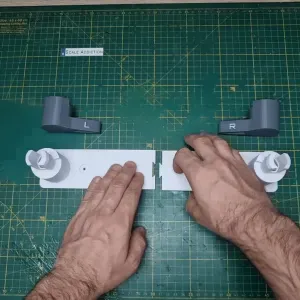 QUICK RELEASE 11" PAPER TOWEL HANGER (NO SUPPORTS NEEDED)
