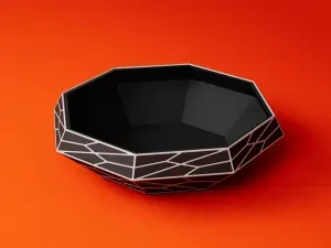 Exo Bowl - Geometric Fruit & Candy Dish