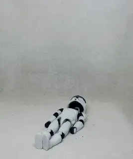 Flexible Clone Trooper (Print in Place, No Supports)