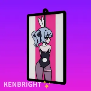 HATSUNE MIKU - RABBIT HOLE KEYCHAINS V1 / V2