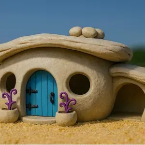 The Flintstones Style Pet House