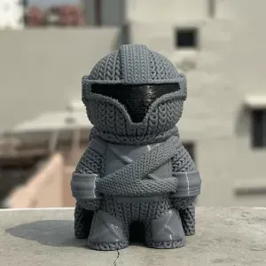Knitted Mandalorian