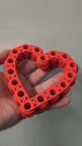 Valentine's Day Heart Fidget Gear v2 Rounded