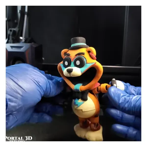 CUTE GLAMROCK FREDDY // PRINT-IN-PLACE WITHOUT SUPPORT — Image 3 of 8