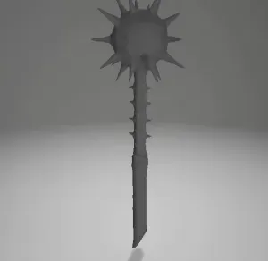 Doom Dark Ages Titan Mace Fake Prop Cosplay