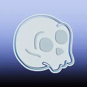 SKULL, cookie cutter