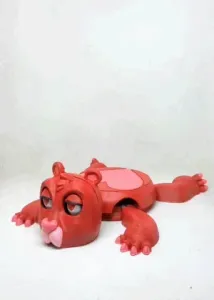 Valentine Teddy Bear Cup Holder (No Supports Needed)
