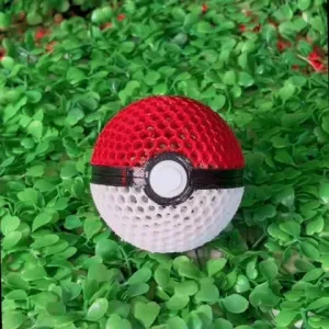 AIRLESS POKEBALL - POKEMON BALL - STL & 3MF MULTICOLOR