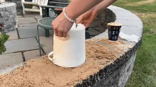 Perfect sand castle bucket