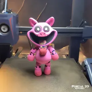 PICKY SMILING // PRINT-IN-PLACE WITHOUT SUPPORT