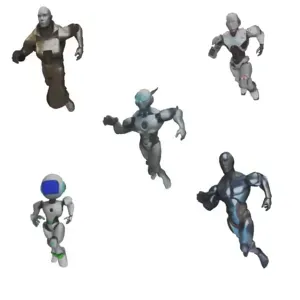 Sci-Fi Android Character Collection