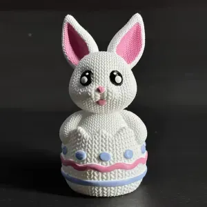 Knitted Easter Bunny