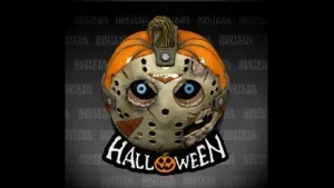 Halloween Pumpkin Friday The 13th v2