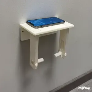 TOILET PAPER HOLDER for BATHROOM - QUICK CHANGE - HOME TOOLS
