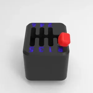 PRINT IN PLACE MANUAL GEAR SHIFT FIDGET