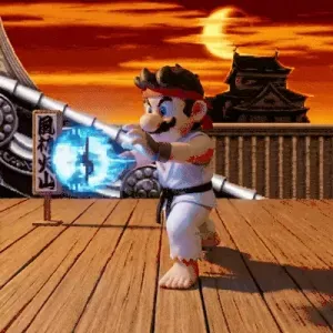 MARIO X Street Fighter Ryu
