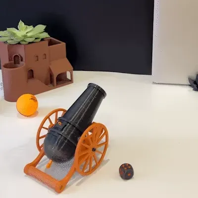 DICE CANNON - RUBBER BAND POWERED DICE LAUNCHER — Фото 2 из 9