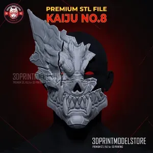 Kaiju No 8 Half Mask Cosplay - Kafka Hibino Monster 8