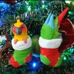 Parrot Ornaments