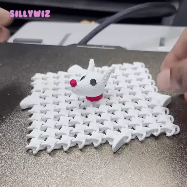 Halloween Special Knitted Zero the Ghost Dog