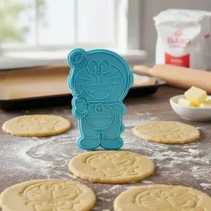 doraemon with a gadget cookie cutter