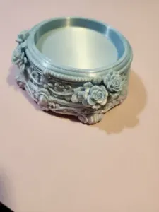 Rosework Crown Pin Cushion Base — Crafter’s Elegance Series